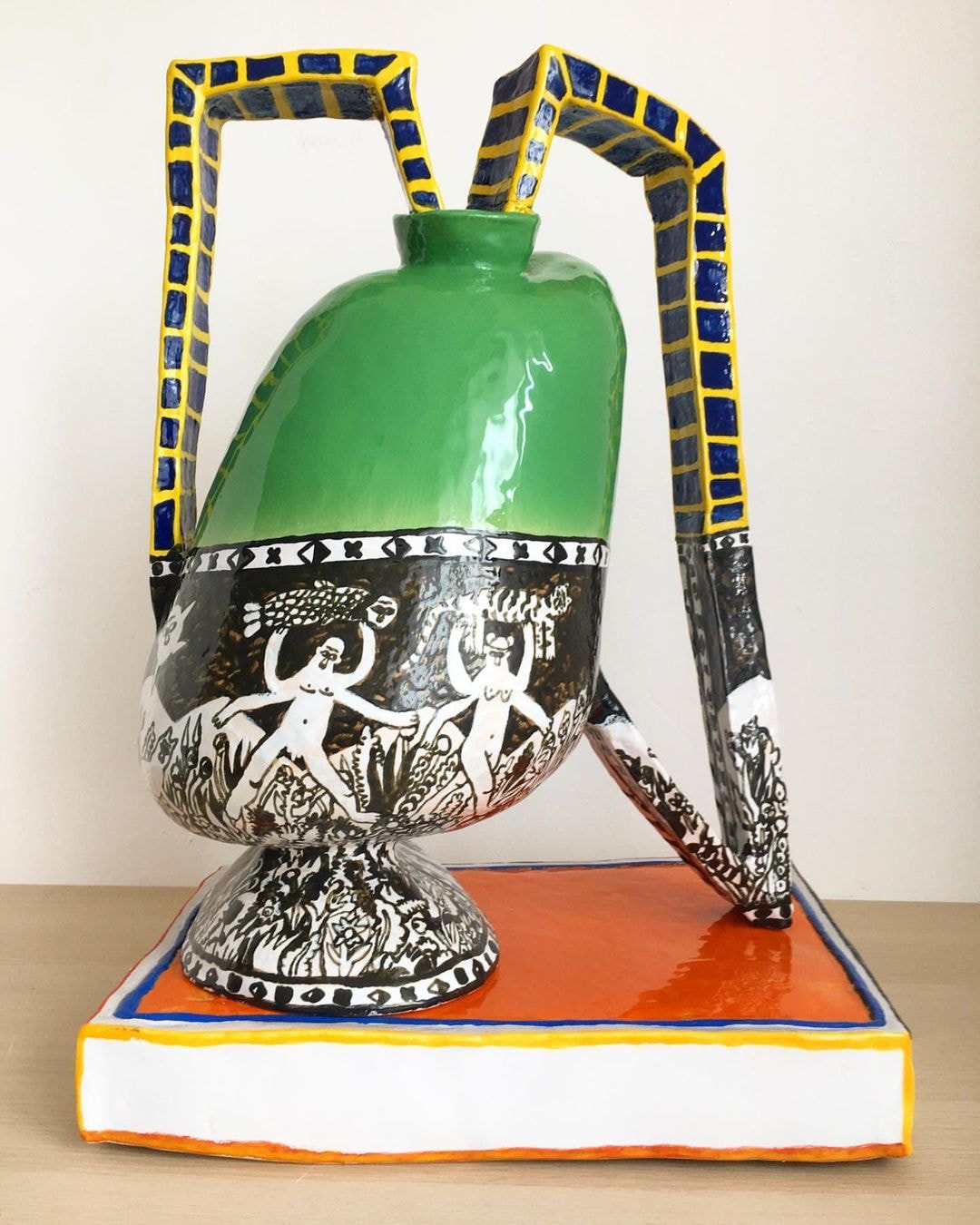 '600km' by @alinasumaz Ceramic sculpture