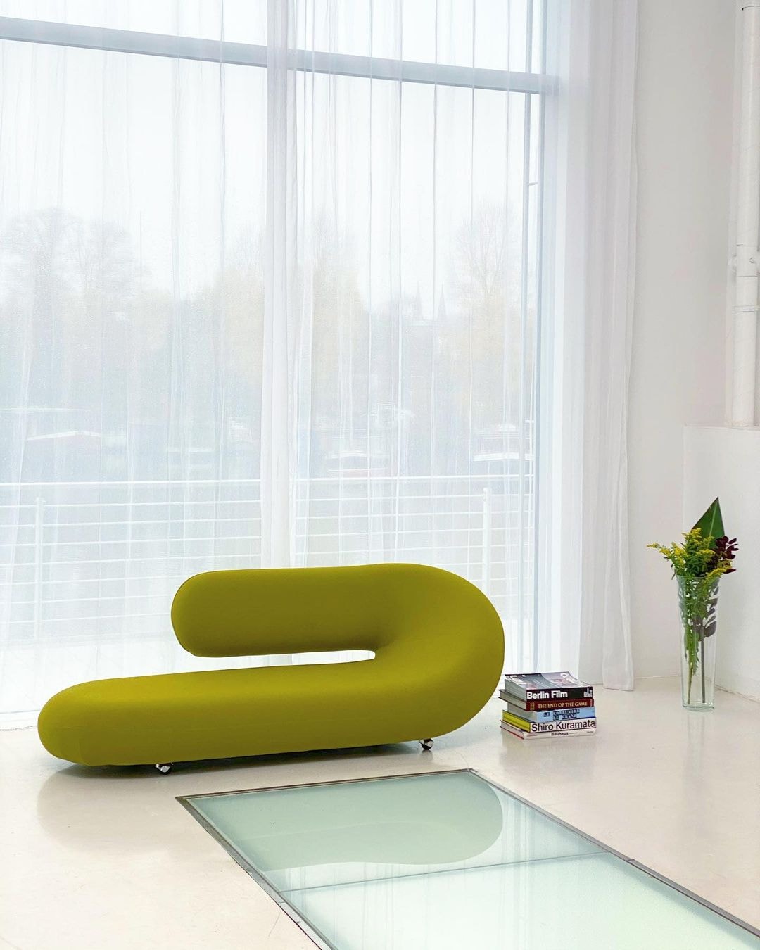 Cleopatra Chaise Lounge by Geoffrey Harcourt for Artifort